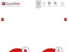 Tablet Screenshot of digitalnet.com
